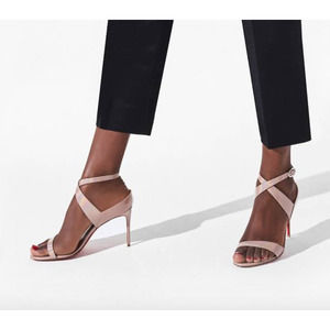 Christian Louboutin Liloo Nude Patent Leather Pump